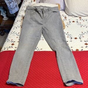 Old Navy Light Gray Rockstar Jeans